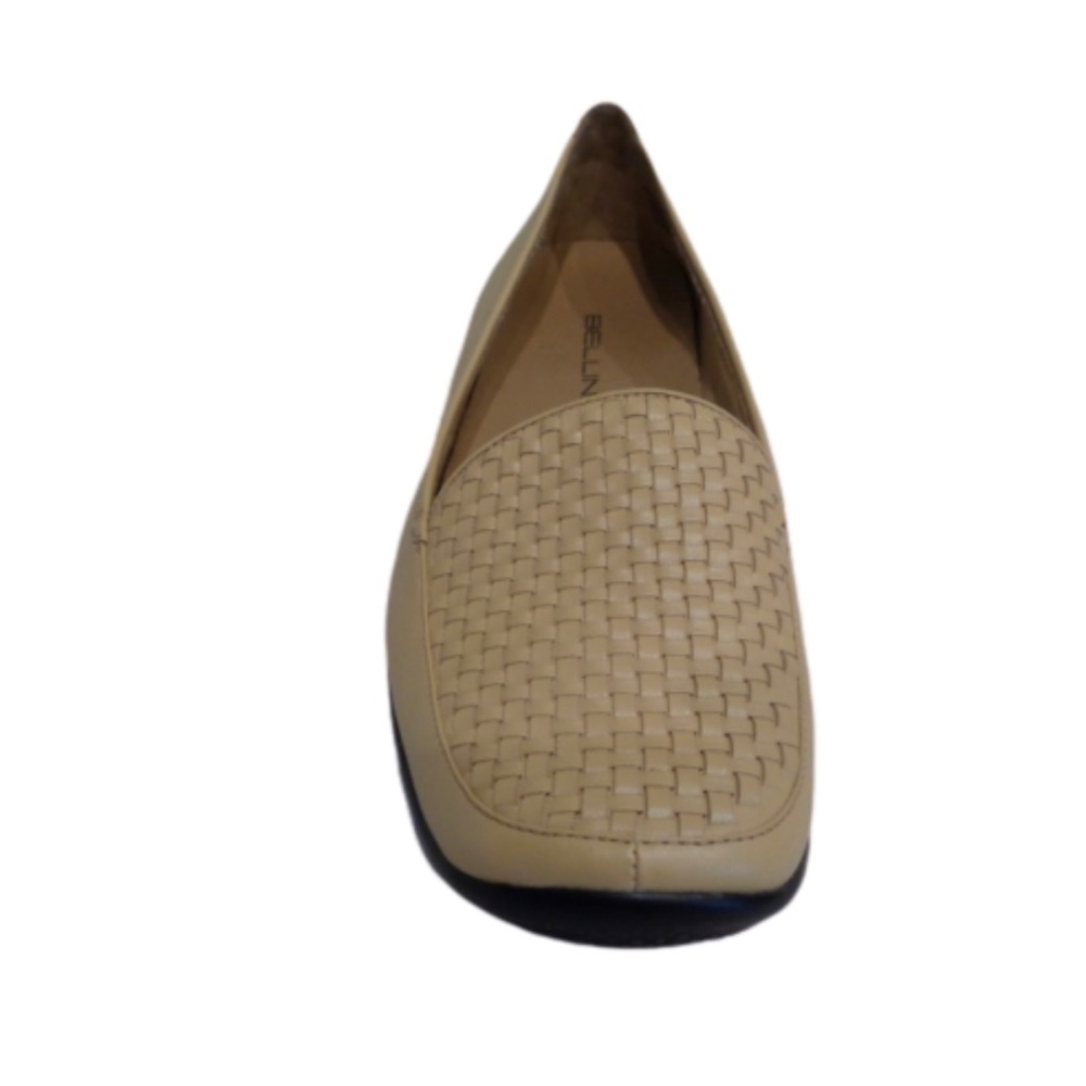 Bellini BELINDA womens tan leather loafers size 7.5 - Picture 3 of 7